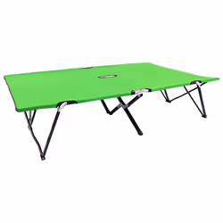 VidaXL 310351, Lounge, Padded seat, Fabric, Polyester, Green, 1240 mm, 1940 mm