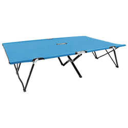 VidaXL 310352 outdoor chair Lounge Padded seat Fabric, Polyester Blue