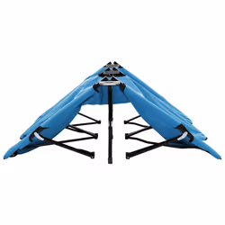 VidaXL 310352 outdoor chair Lounge Padded seat Fabric, Polyester Blue - Additional view 4