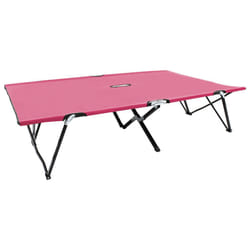 VidaXL 310353 outdoor chair Lounge Padded seat Fabric, Polyester Pink