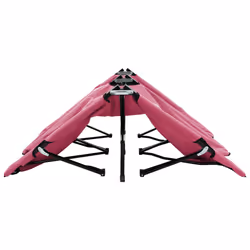 VidaXL 310353 outdoor chair Lounge Padded seat Fabric, Polyester Pink - Additional view 4