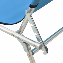 VidaXL 310362 outdoor chair Lounge Padded seat Polyester Blue - Additional view 8