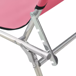 VidaXL 310363 outdoor chair Lounge Padded seat Polyester Pink - Additional view 8