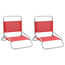 VidaXL 310367 outdoor chair Terrace Oxford, Steel Red