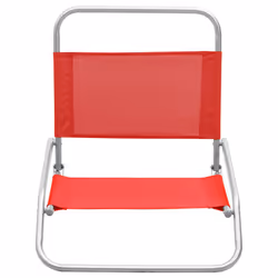 VidaXL 310367 outdoor chair Terrace Oxford, Steel Red