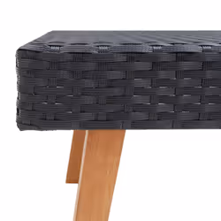 VidaXL 310222 outdoor table Black - Additional view 4