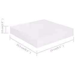 VidaXL 323739 shelve MDF, Metal White - Additional view 7