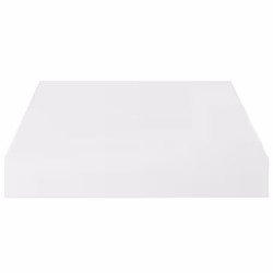 vidaXL 2x Floating Wall Shelves High Gloss White MDF Bookcase Display Storage - Additional view 5