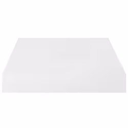 vidaXL 4x Floating Wall Shelves High Gloss White MDF Bookcase Display Storage - Additional view 5