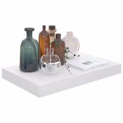 VidaXL 323742 shelve MDF, Metal White