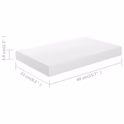 VidaXL 323742 shelve MDF, Metal White - Additional view 6