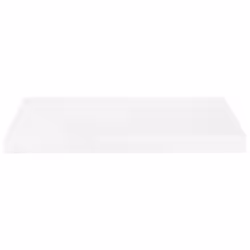 vidaXL 4x Floating Wall Shelves High Gloss White 50x23x3.8 cm MDF Bookcase - Additional view 4
