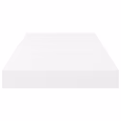 vidaXL 4x Floating Wall Shelves High Gloss White 50x23x3.8 cm MDF Bookcase - Additional view 5