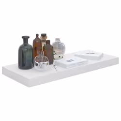VidaXL 323748 shelve MDF, Metal White