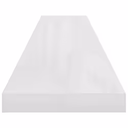 vidaXL 4x Floating Wall Shelves High Gloss White 120x23.5x3.8 cm MDF Display - Additional view 5
