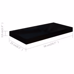 VidaXL 323766 shelve MDF, Metal Black - Additional view 7