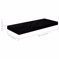 VidaXL 323769 shelve MDF, Metal Black - Additional view 7
