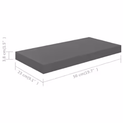 VidaXL 323787 shelve MDF, Metal Grey - Additional view 4