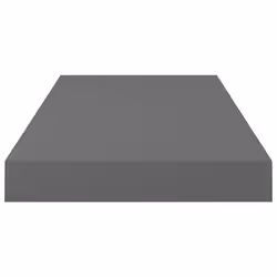 vidaXL 4x Floating Wall Shelves High Gloss Grey 50x23x3.8 cm MDF Home Bookcase - Additional view 6