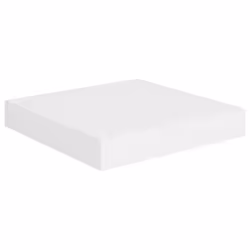 VidaXL 323802, MDF, Metal, White, 5 kg, 230 mm, 235 mm, 38 mm