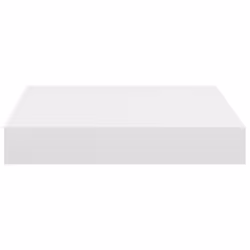 vidaXL 4x Floating Wall Shelves White MDF Display Ledge Hanging CD Rack Board - Additional view 4