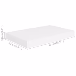 VidaXL 323805 shelve MDF, Metal White - Additional view 5