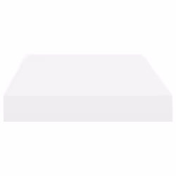 vidaXL 2x Floating Wall Shelves White 40x23x3.8 cm MDF Display Bookcase Ledge - Additional view 5