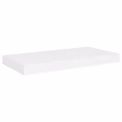 vidaXL 4x Floating Wall Shelves White 50x23x3.8 cm MDF Display Bookcase Ledge