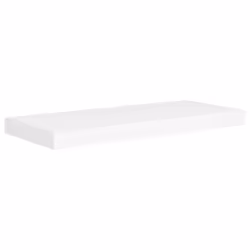 VidaXL 323811, MDF, Metal, White, 7 kg, 600 mm, 235 mm, 38 mm