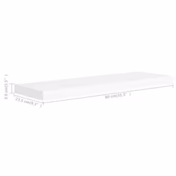 VidaXL 323814 shelve MDF, Metal White - Additional view 6