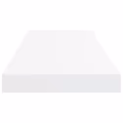 vidaXL 4x Floating Wall Shelves White 80x23.5x3.8 cm MDF Display Hanging Rack - Additional view 5