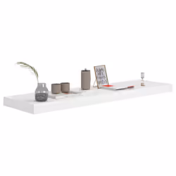 VidaXL 323817 shelve MDF, Metal White