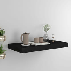 VidaXL 323829 shelve MDF, Metal Black