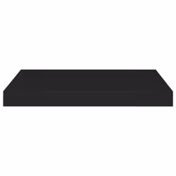 VidaXL 323829 shelve MDF, Metal Black