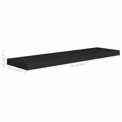 VidaXL 323838 shelve MDF, Metal Black - Additional view 7