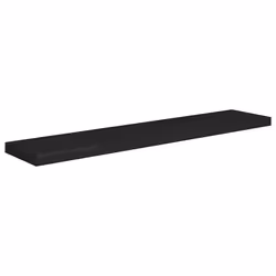 VidaXL 323843 shelve MDF, Metal Black