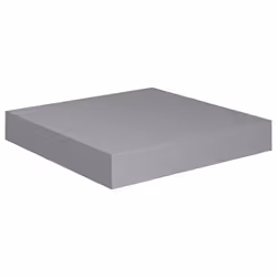 VidaXL 323844, MDF, Metal, Grey, 5 kg, 230 mm, 235 mm, 38 mm