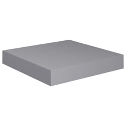 VidaXL 323844 shelve MDF, Metal Grey