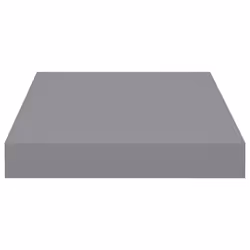vidaXL 4x Floating Wall Shelves Grey MDF Display Ledge Hanging CD Rack Board - Additional view 4
