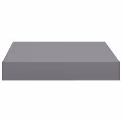 vidaXL 4x Floating Wall Shelves Grey MDF Display Ledge Hanging CD Rack Board - Additional view 5