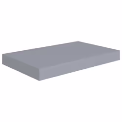 VidaXL 323847, MDF, Metal, Grey, 5 kg, 400 mm, 230 mm, 38 mm