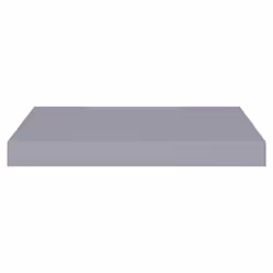 vidaXL 2x Floating Wall Shelves Grey 40x23x3.8 cm MDF Display Bookcase Ledge - Additional view 4