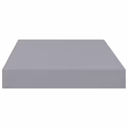 vidaXL 2x Floating Wall Shelves Grey 40x23x3.8 cm MDF Display Bookcase Ledge - Additional view 5