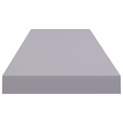 vidaXL 4x Floating Wall Shelves Grey 90x23.5x3.8 cm MDF Display Hanging Rack - Additional view 5