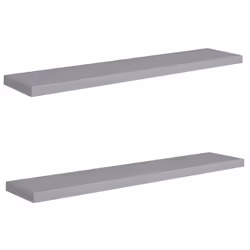 VidaXL 323863, MDF, Metal, Grey, 1200 mm, 235 mm, 38 mm, 2 pc(s)
