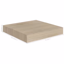 VidaXL 323865 shelve MDF, Metal Oak