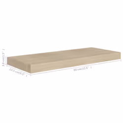 VidaXL 323874 shelve MDF, Metal Oak - Additional view 6