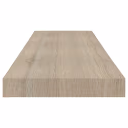vidaXL 4x Floating Wall Shelves Oak 80x23.5x3.8 cm MDF Display Hanging Rack