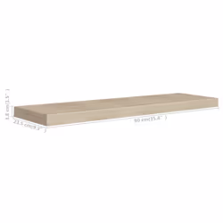 VidaXL 323880 shelve MDF, Metal Oak - Additional view 7