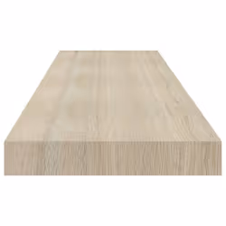 vidaXL 4x Floating Wall Shelves Oak 90x23.5x3.8 cm MDF Display Hanging Rack - Additional view 4